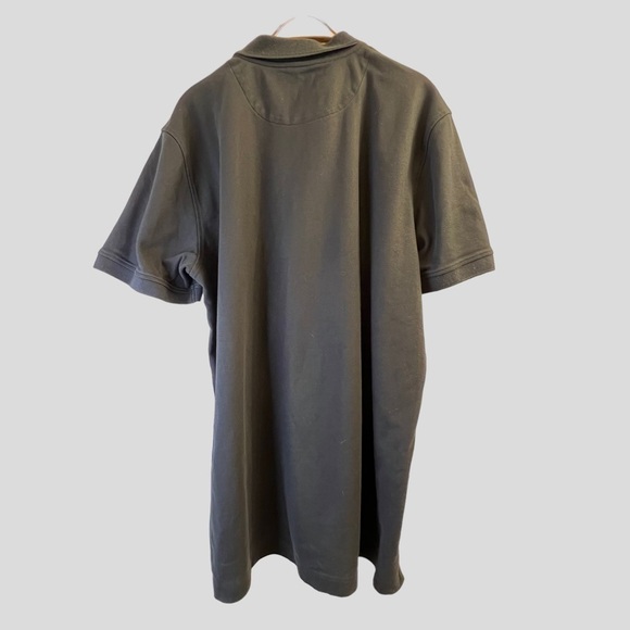 Britches Men's Shirt 2XLT Black Short Sleeves Polo Style - Picture 11 of 13